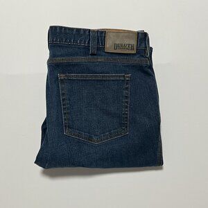 Duluth Trading Co Flex Ballroom Jeans Medium Wash Denim Men's size 42x28